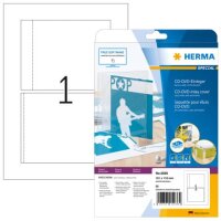 CD-Einleger, A4, 151 x 118 mm, weiß, aus Karton,...