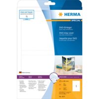DVD-Einleger, A4, 273 x 183 mm, weiß, aus Karton,...