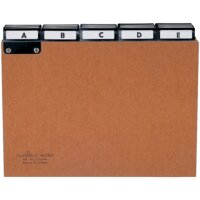 DURABLE Karteikartenregister A-Z braun gallery