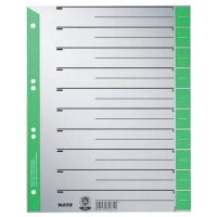 LEITZ Trennbl&auml;tter 1652 DIN A4 1-0...