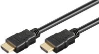 goobay HDMI 2.0 Kabel 10,2 Gbit/s 0,5 m schwarz
