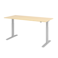 Sitz-Steh-Schreibtisch el. 180x80cm Ahorn