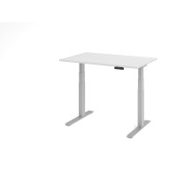 Sitz-Steh-Schreibtisch el.120x80cm Wei&s gallery