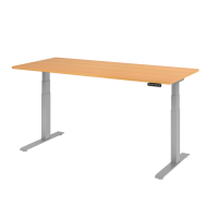 Sitz-Steh-Schreibtisch el.180x80cm Buche gallery