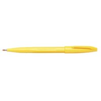Pentel Sign Pen Filzstift gelb, 1 St. gallery