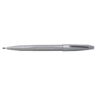 Pentel Sign Pen Filzstift grau, 1 St. gallery