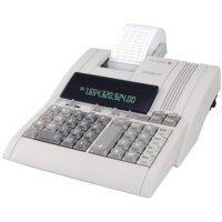 OLYMPIA CPD 3212T Tischrechner druckend lichtgrau
