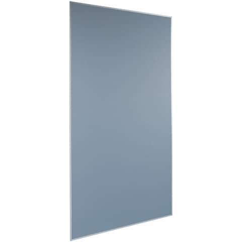SIGEL Pinnwand Meet up 180,0 x 90,0 cm Textil grau