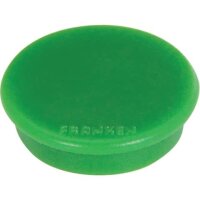10 FRANKEN Haftmagnet Magnet grün Ø 1,27 cm