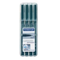 STAEDTLER Lumocolor Folienstifte schwarz gallery