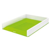 LEITZ Briefablage WOW Duo Colour perlwei gallery