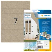 HERMA Ordneretiketten wei&szlig;, 20 Blatt
