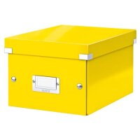 LEITZ Click &amp; Store Aufbewahrungsbox 7,4 l gelb...