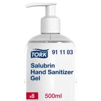 TORK Salubrin Händedesinfektionsgel 0,5 l