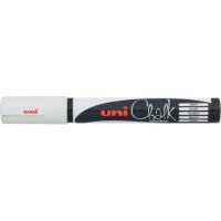 uni-ball uni Chalk PWE-5M Kreidemarker wei&szlig; 1,0...