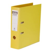ELBA rado plast Ordner gelb Kunststoff 8,0 cm DIN A4