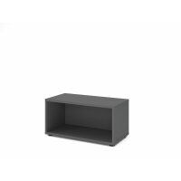 FlexWall Grundkorpus 80 cm, 1 OH, Graphi gallery