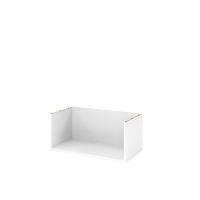 FlexWall Aufsatzkorpus 80 cm, 1 OH, Wei& gallery