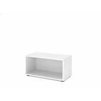 FlexWall Grundkorpus 80 cm, 1 OH, Wei&sz gallery