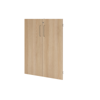 FlexWall Türenpaar 80 cm, 3 OH, BS, gallery