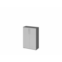 Schrank 3OH 34,6cm tief BM Graphit/Grau gallery