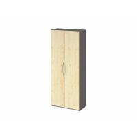 Schrank 5OH 34,6cm tief BM Graphit/Ahorn gallery