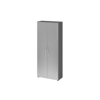Schrank 5OH 34,6cm tief BM Graphit/Silbe gallery