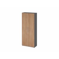 Schrank 5OH 34,6cm tief BM Graphit/Nussb gallery