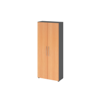 Schrank 5OH 34,6cm tief BM Graphit/Buche gallery