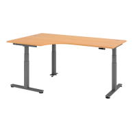 Sitz-Steh-Winkeltisch el.200x120cm 90&de gallery