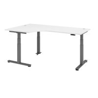 Sitz-Steh-Winkeltisch el.200x120cm 90° We