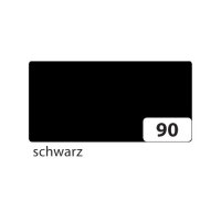 folia Tonpapier schwarz 130 g/qm 50 St.