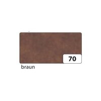 folia Transparentpapier braun 42 g/qm 25 St.