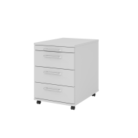 Rollcontainer 58cm,3 Schübe RE Grau gallery