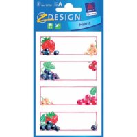 Z-Design 59550, Marmeladen Etiketten, Erdbeeren,...
