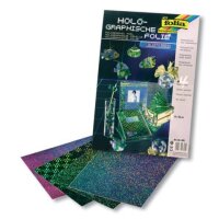 Hologrammfolie - selbstklebend, 23 x 33 cm, 4 Blatt