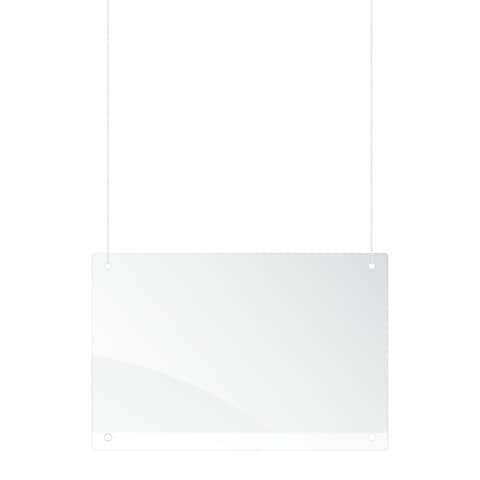 FRANKEN Spuckschutz SPA6510 transparent 100,0 x 65,0 cm