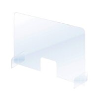 FRANKEN Spuckschutz SSW8570, transparent 84,5 x 67,0 cm