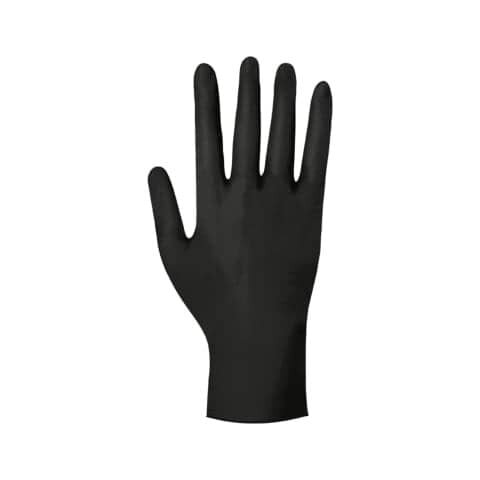 Meditrade® unisex Einmalhandschuhe Nitril® black schwarz Größe XL 100 St.