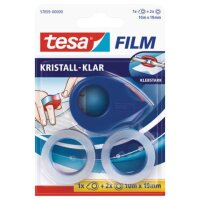tesa KRISTALL - KLAR Klebefilm transpare gallery