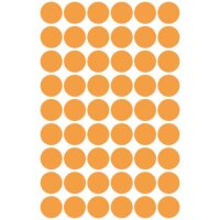 AVERY Zweckform Klebepunkte leuchtorange gallery