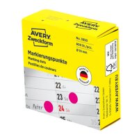 AVERY Zweckform Klebepunkte 3850 magenta gallery