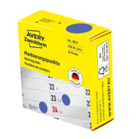 AVERY Zweckform Klebepunkte 3857 blau &O gallery