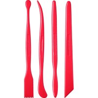 STAEDTLER Modellierwerkzeug rot 4er Set, 1 Pa
