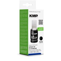 KMP  schwarz Tintenflasche kompatibel zu EPSON 102/T03R14 2