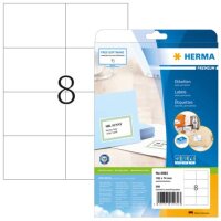 200 HERMA Etiketten 5062 weiß 105,0 x 74,0 mm