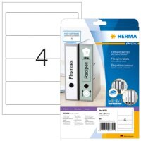 HERMA Ordneretiketten 8621 wei&szlig;, 10 Blatt