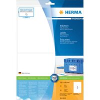 8636 Premium Etikett - weiß, 210x148 mm, permanent,...