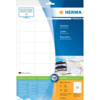 8643 Premium Etikett - weiß, 48,3x33,8 mm,...