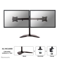 Neomounts Monitor-Halterung NM-D335 schwarz für 2 Monit